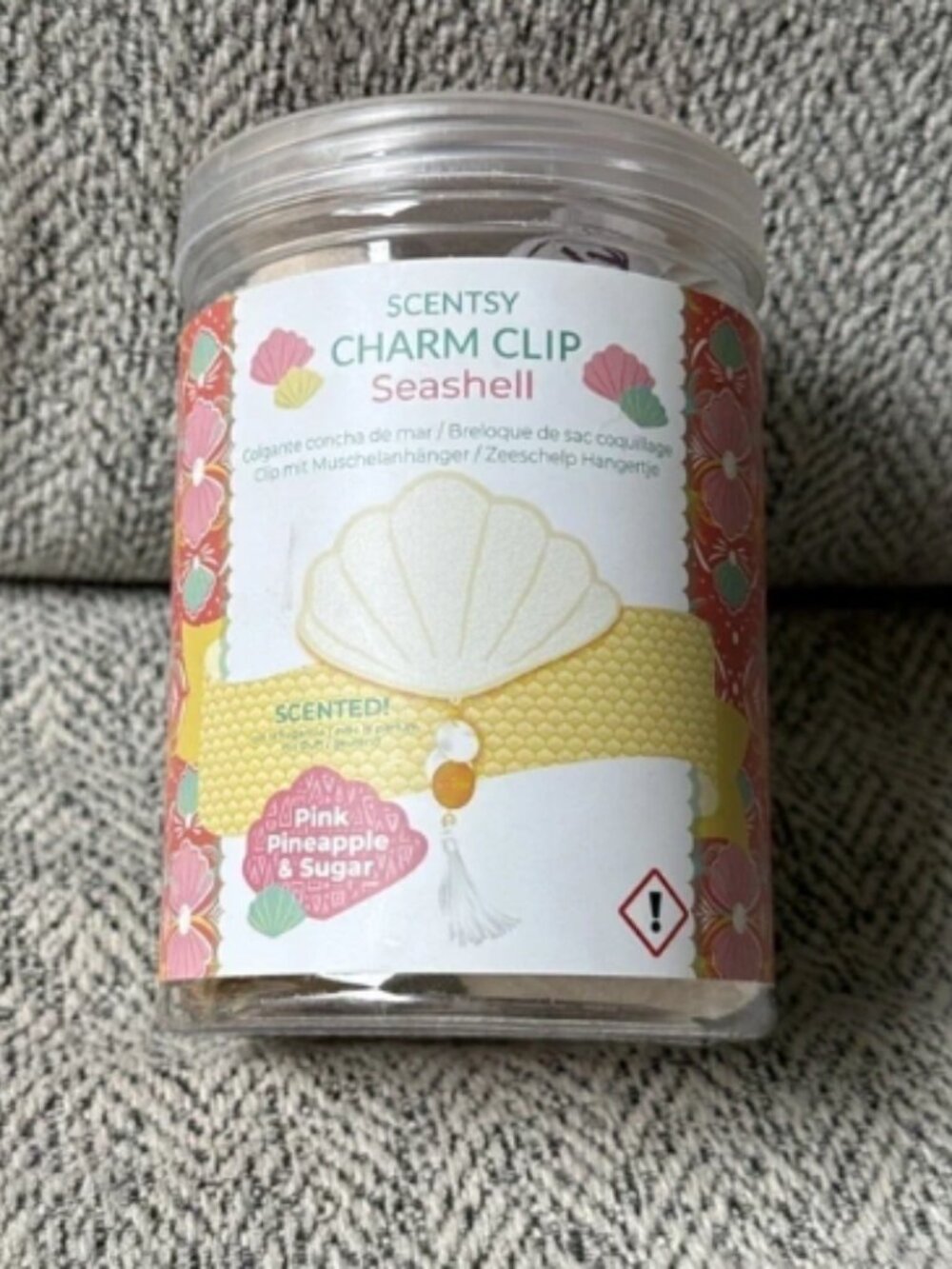 NEW Scentsy Charm Clip Seashell